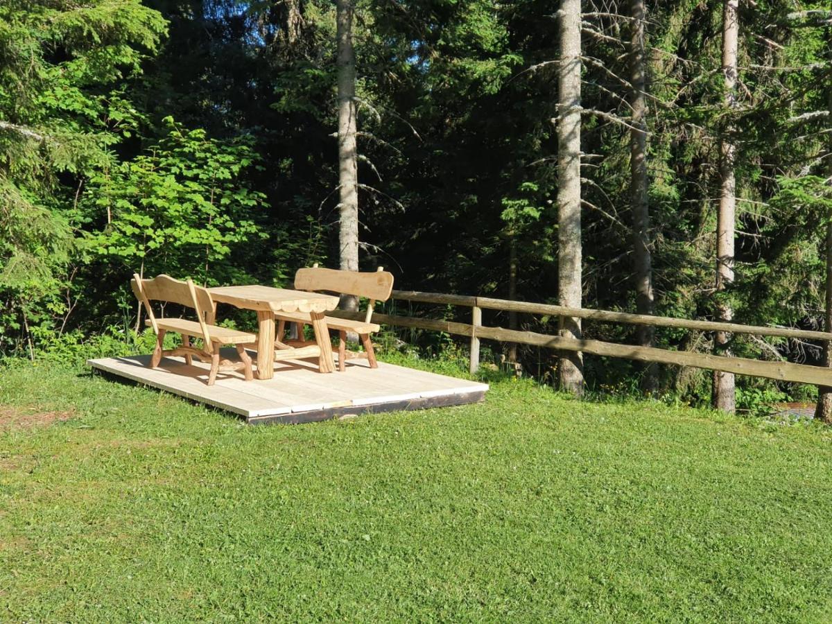 Mountain Eco Chalet Konjska Dolina On 1400 M Asl -Near Pokljuka Srednja Vas v Bohinju Luaran gambar